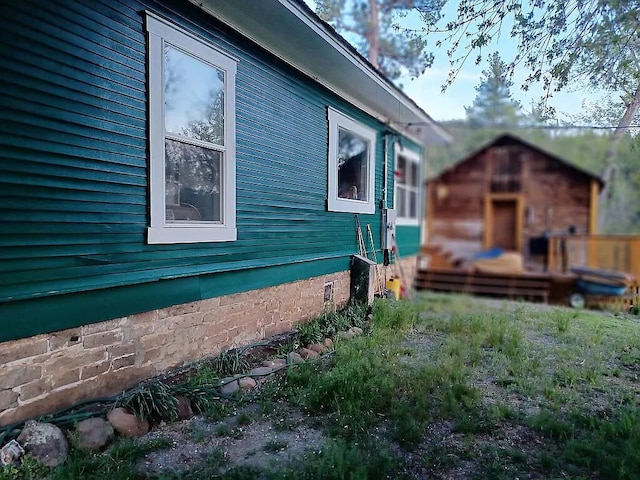 view of home's exterior