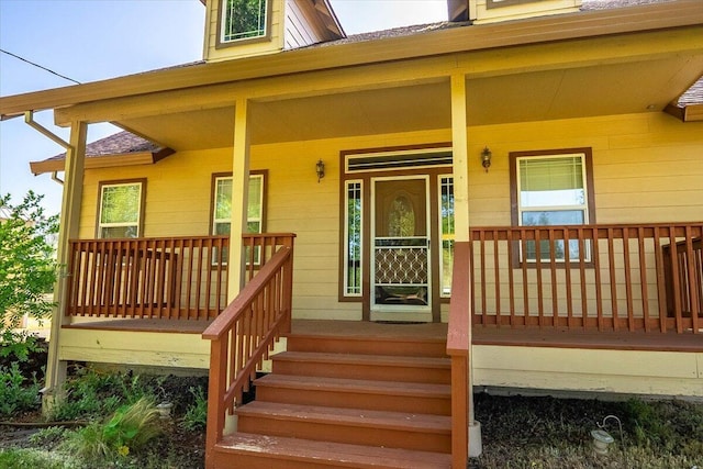 7899 Elmers Way, Shingletown, CA 96088 - property entrance featuring covered porch