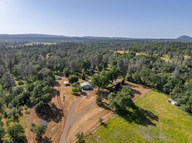7899 Elmers Way, Shingletown, CA 96088 - aerial overview of property's location with a heavily wooded area