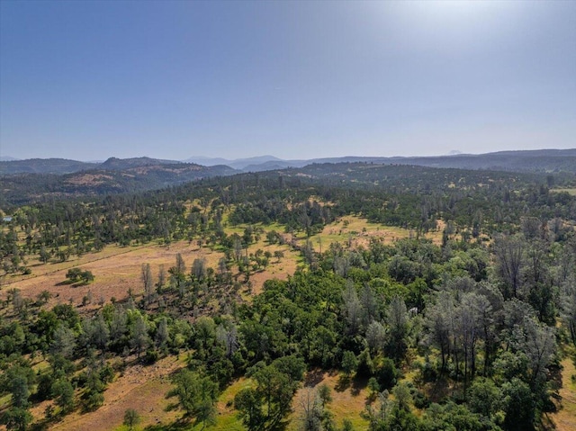 7899 Elmers Way, Shingletown, CA 96088 - drone / aerial view of a forest and a mountain backdrop