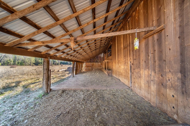 view of stable