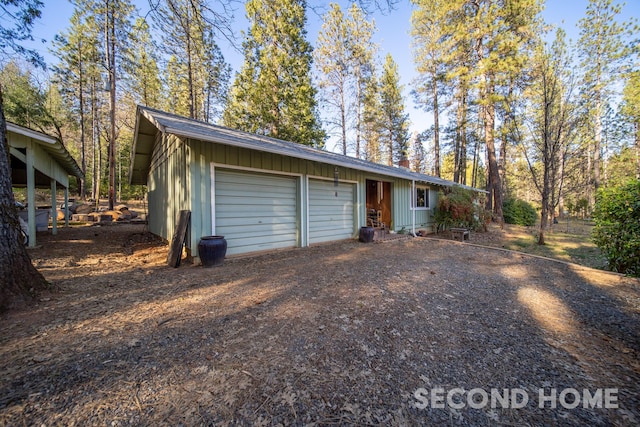 view of ranch-style home