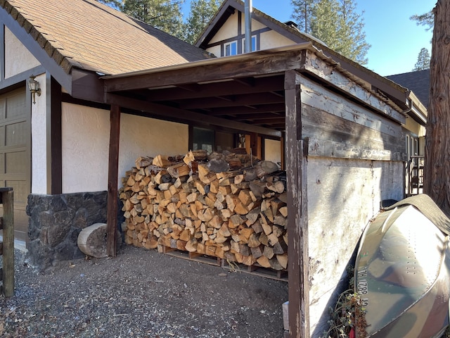 view of property exterior