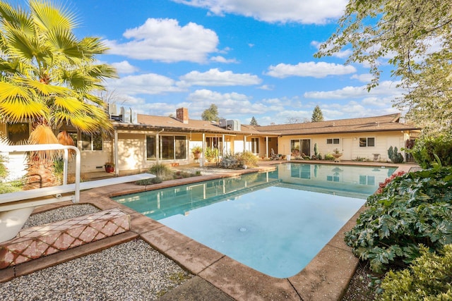 pool featuring a patio