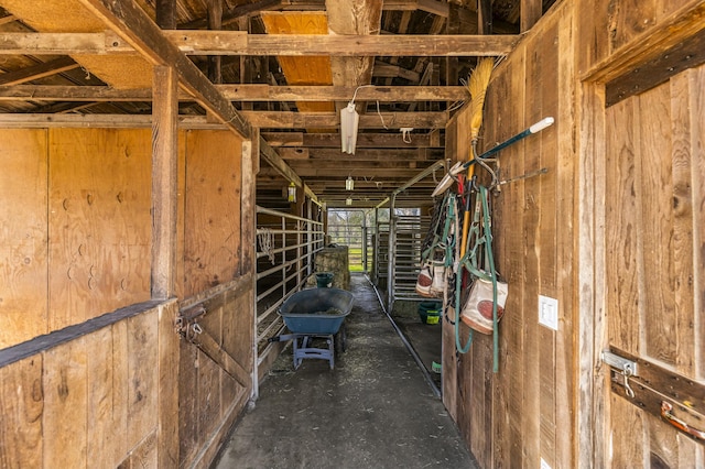 view of stable