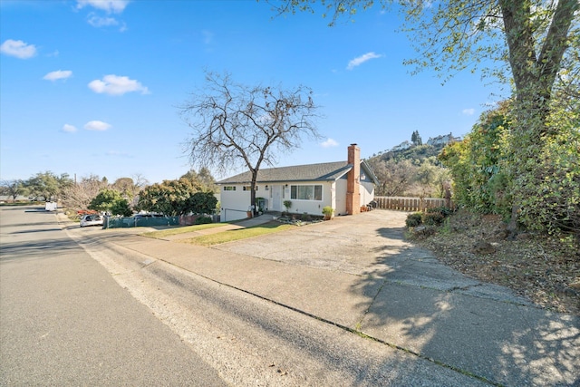 view of ranch-style home