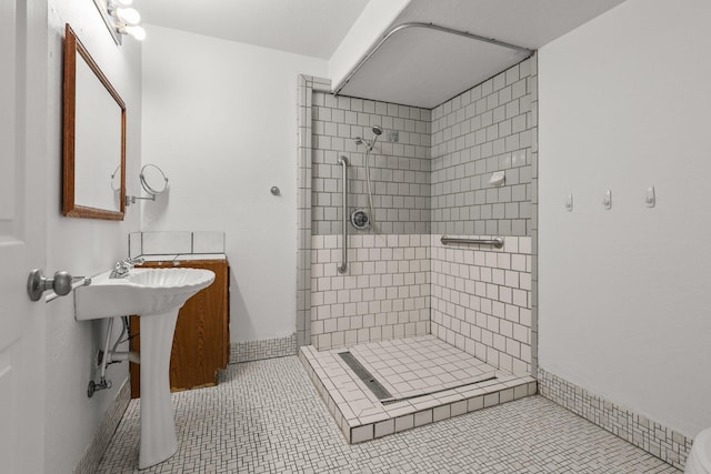 full bath featuring a stall shower