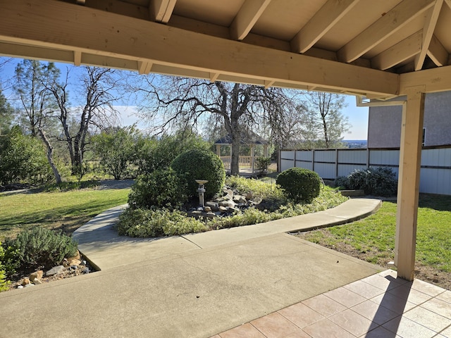 view of patio