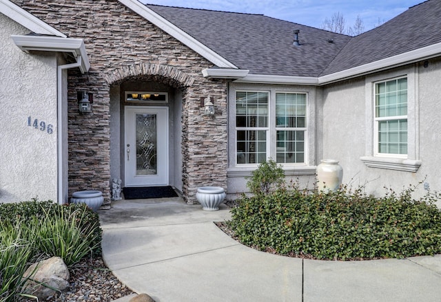 view of entrance to property