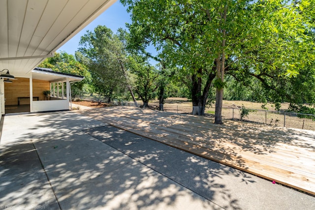 view of patio / terrace