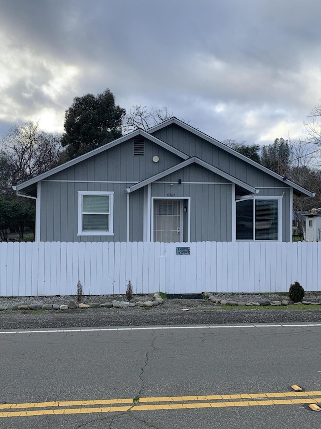 view of side of home