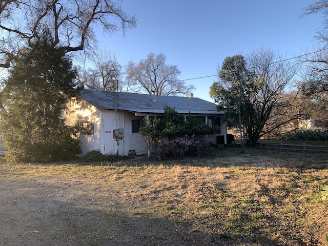 view of property exterior