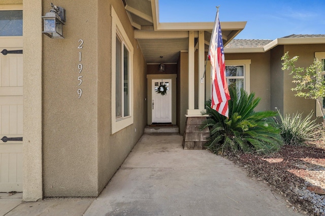 view of property entrance