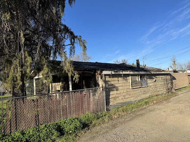 view of home's exterior