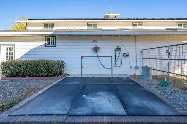 exterior space with a patio area