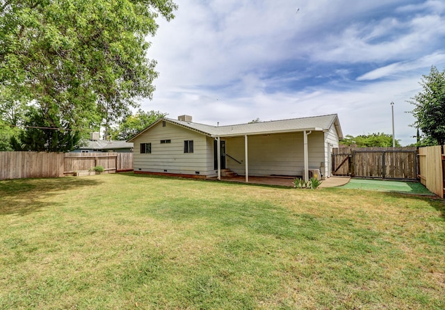 2548 Saturn, Redding, CA 96002 - rear view of house featuring a gate
