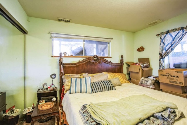 bedroom with a closet