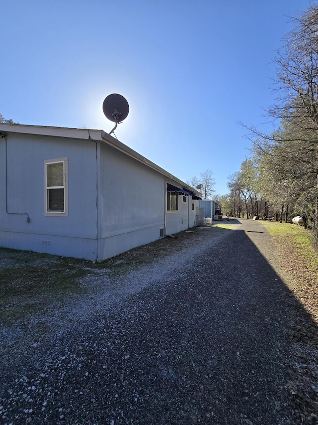 view of property exterior