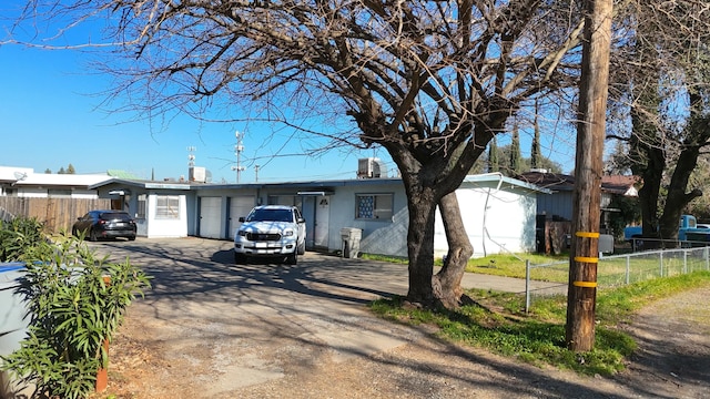 view of ranch-style home