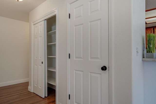 view of closet