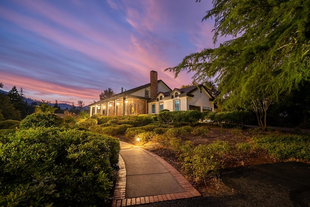 view of front of house