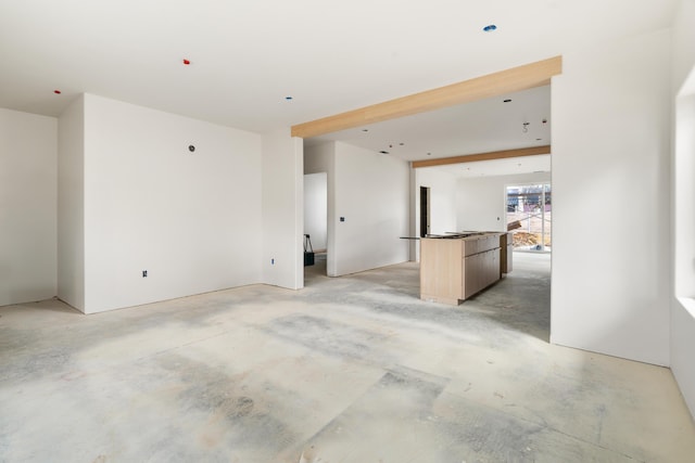 view of unfurnished living room