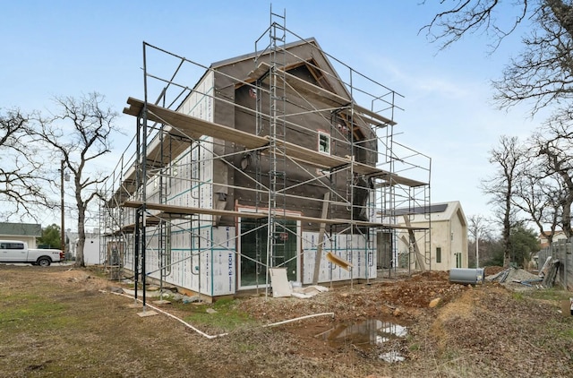 view of rear view of property