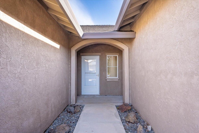 view of property entrance