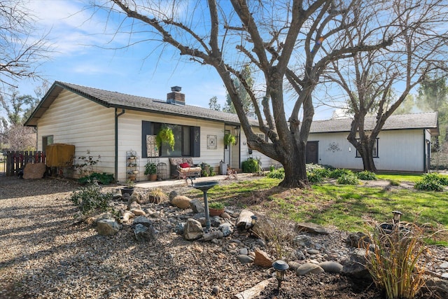 view of ranch-style house