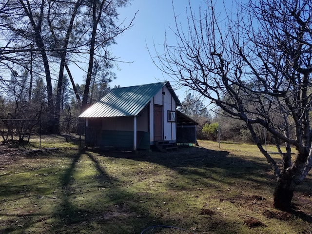 view of outdoor structure