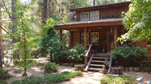 31 Lake Rd, Junction City, CA 96048 - view of log cabin