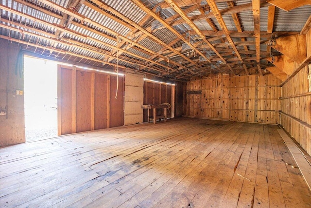 misc room featuring light hardwood / wood-style flooring