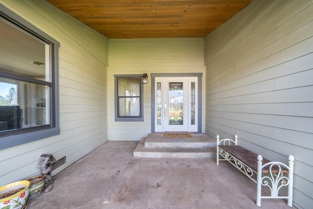 view of entrance to property