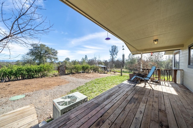 view of deck