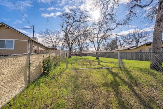 view of yard