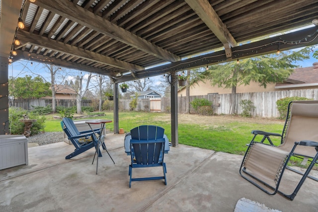 view of patio / terrace