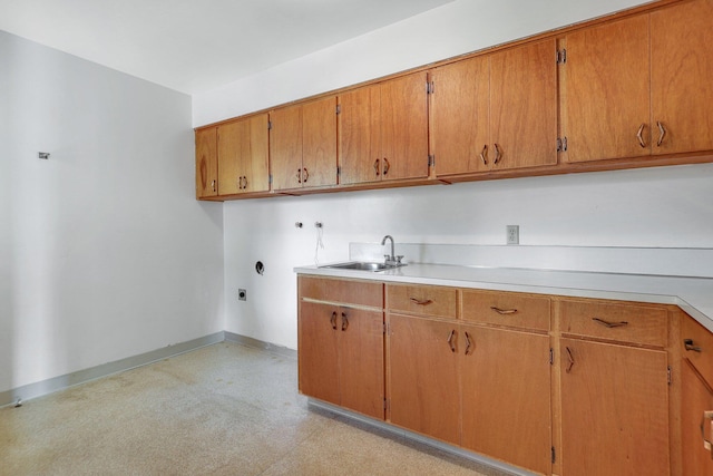 kitchen featuring sink