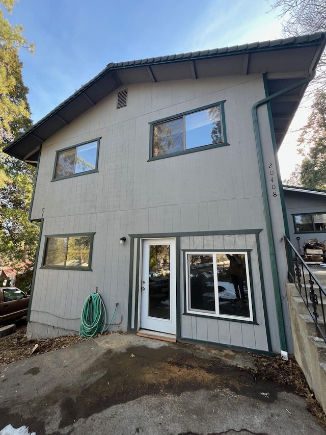 view of rear view of house