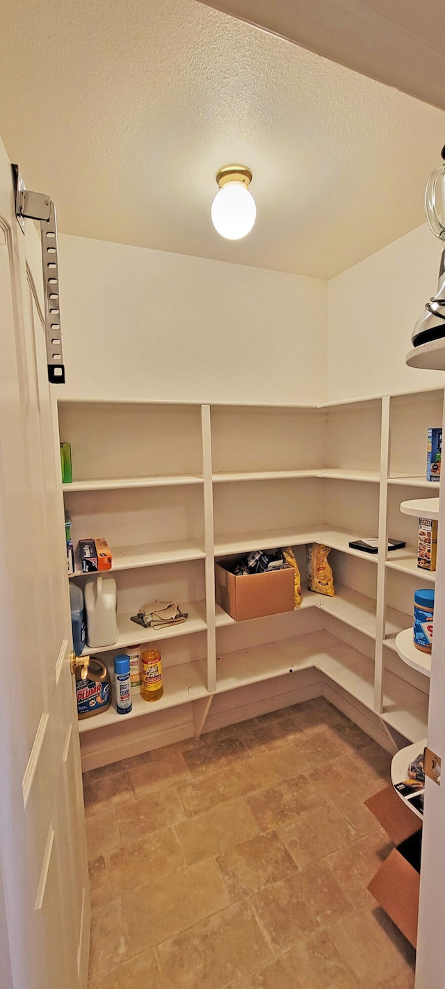 view of pantry