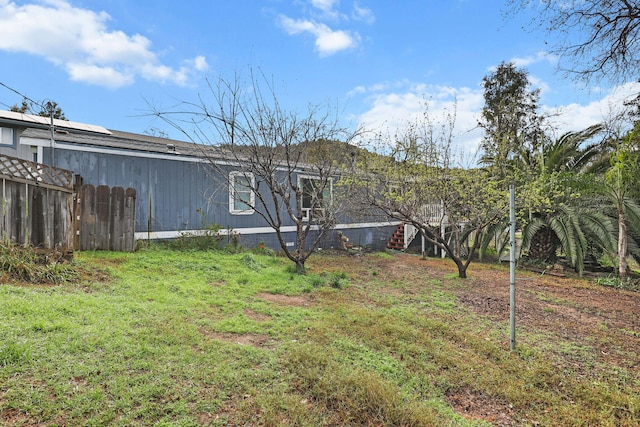 14839 Lamoine Dr, Redding, CA 96003 - view of yard with fence
