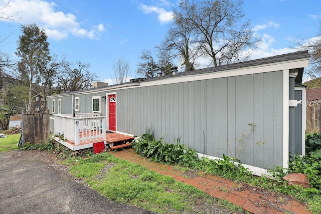 14839 Lamoine Dr, Redding, CA 96003 - view of front facade with a deck
