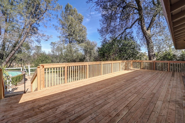 view of deck