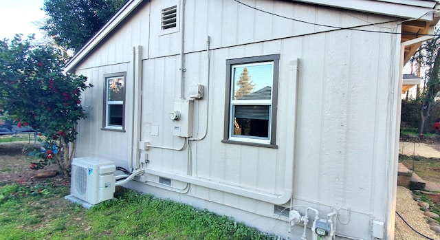 view of outdoor structure with ac unit