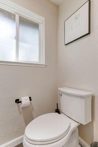 18260 Racoon Dr, Lakehead, CA 96051 - half bathroom with toilet and baseboards