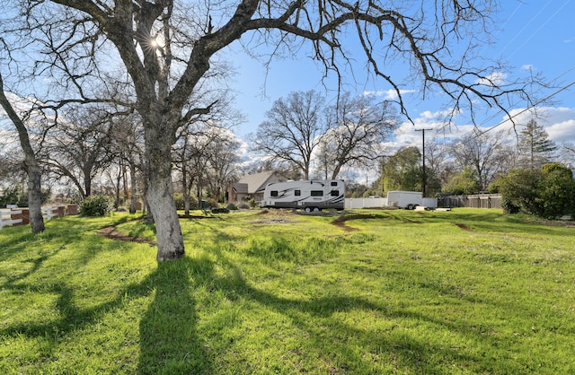3300 Forest Hills Dr, Redding, CA 96002 - view of yard featuring fence