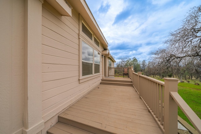 view of deck