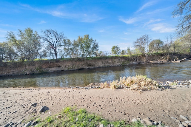 property view of water