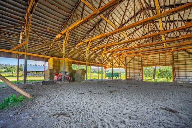 view of stable
