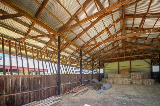 view of stable