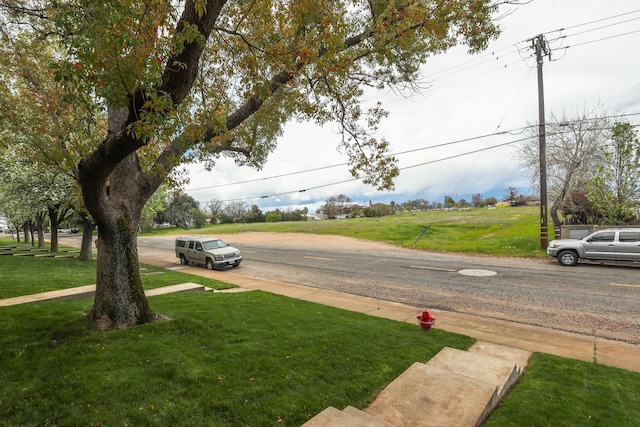 view of street with sidewalks